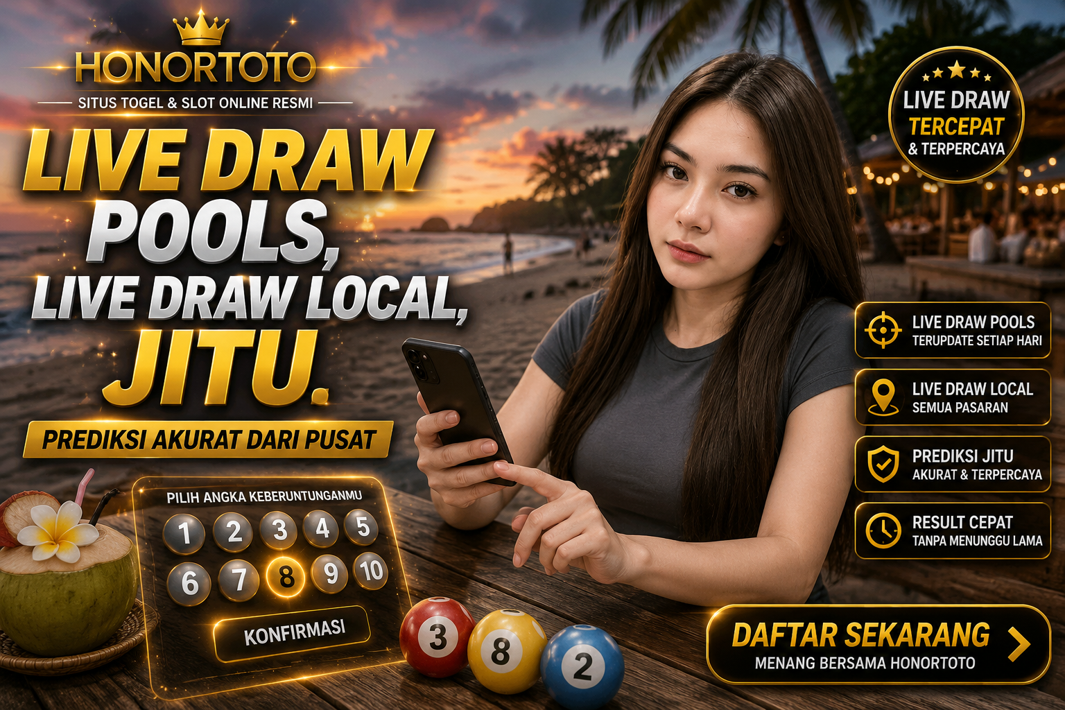 LIVE DRAW POOLS